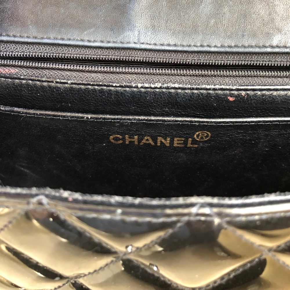 SOLD - Authentic Chanel Black Purse - Picture 6 of 7